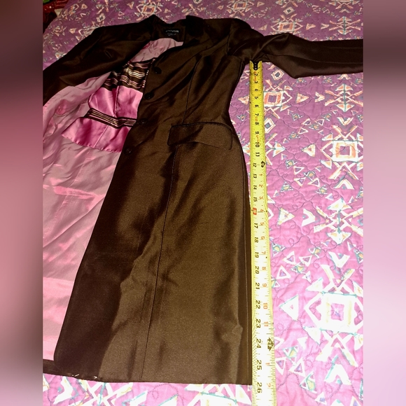 Ann Taylor 3Pc Pants/Long Jacket & Crop Bustier set. - Picture 15 of 16